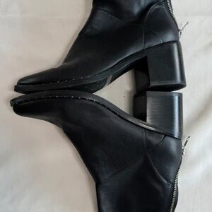 Treasure & Bond Black Heeled Boots